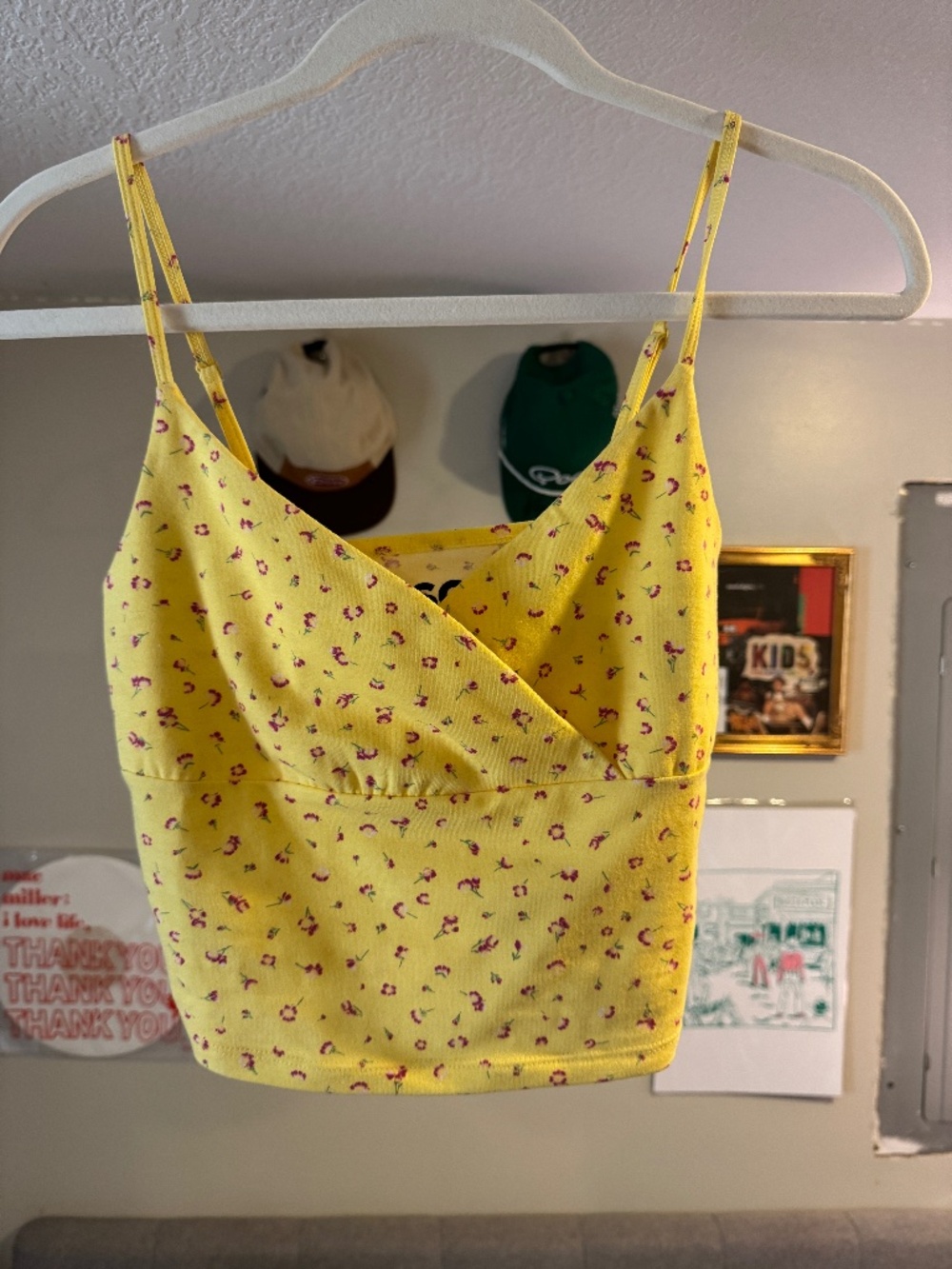Yellow Floral Tank